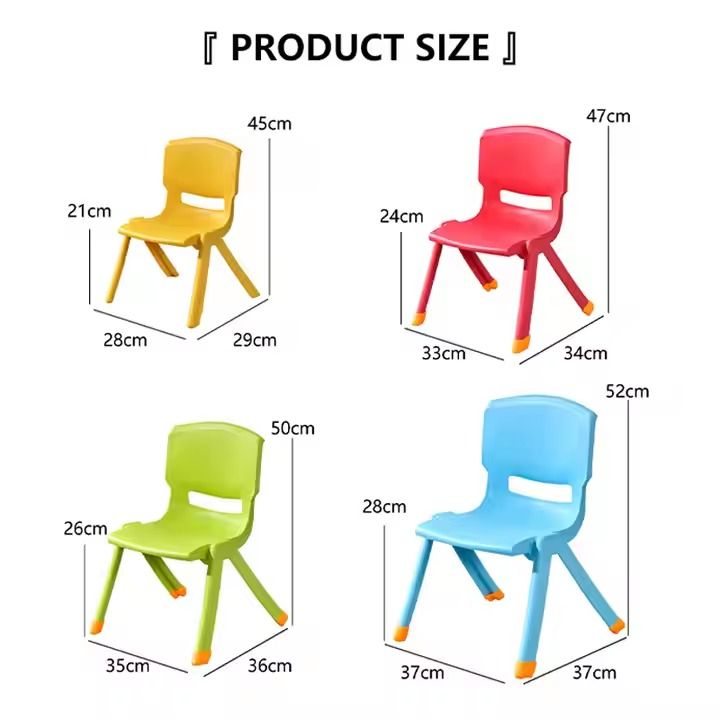 High Quality School Classroom Seating Stacking Daycare Nursery Preschool Children'S Plastic Kid Chair