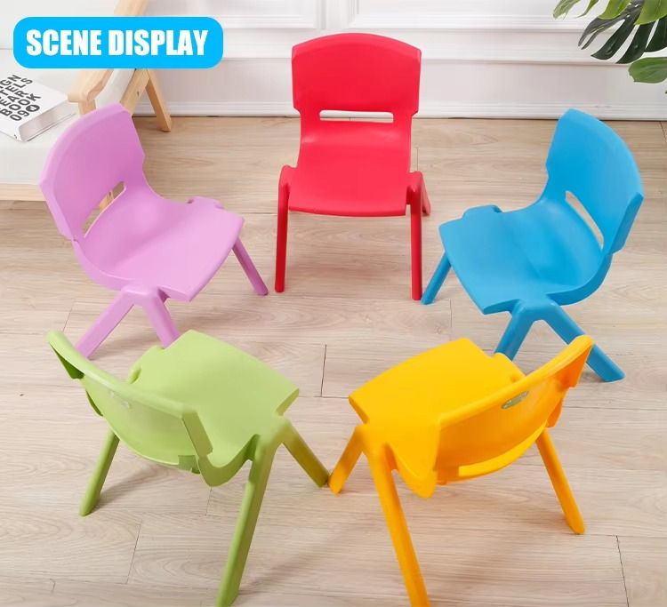 High Quality School Classroom Seating Stacking Daycare Nursery Preschool Children'S Plastic Kid Chair