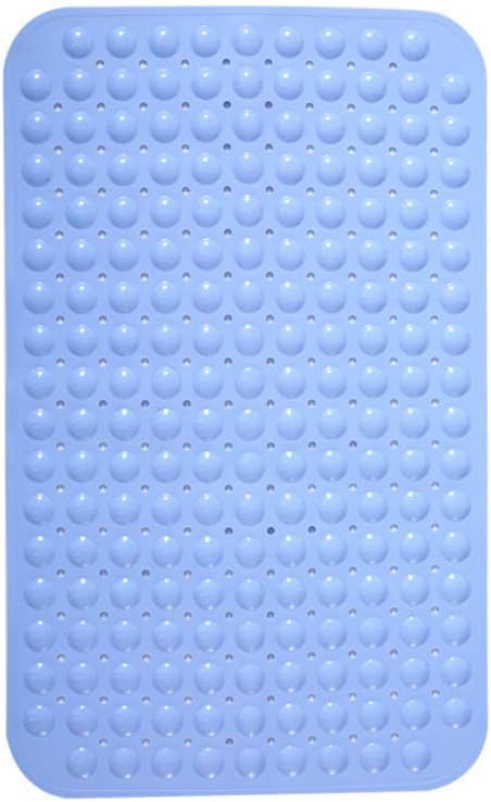 Strong Non-slip 40 by 60 cm PVC Shower Mat Feet Massage Bubble Design Washable Durable Bathroom PVC Mat