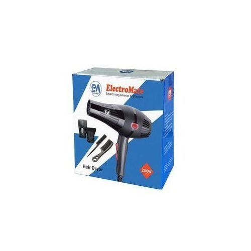 Electromate 2200w hair dryer blow-dry Hair Dryer High Speed Ionic High Power Silent Cold and Hot Hair Blower Support OEM