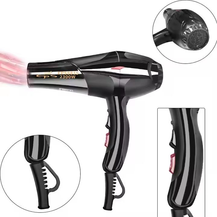 Electromate 2200w hair dryer blow-dry Hair Dryer High Speed Ionic High Power Silent Cold and Hot Hair Blower Support OEM