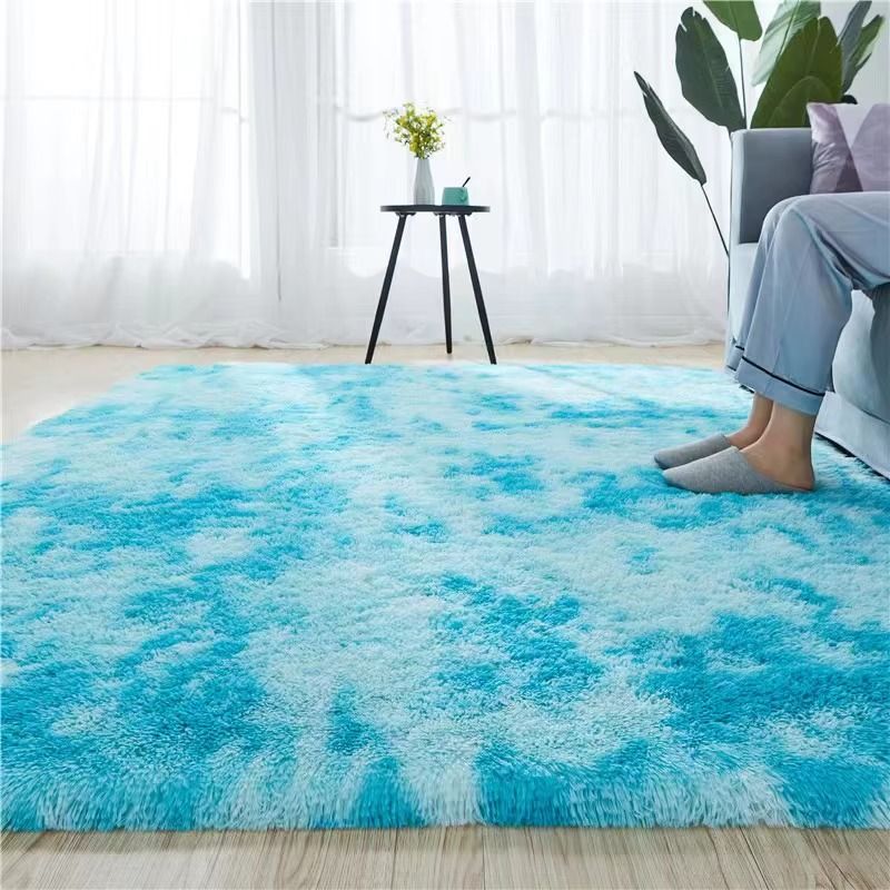 7 by 10 Modern Shaggy Rugs Fluffy Soft Touch Dazzle Sparkle Area Rug Carpet Large for Living Room Bedroom Floor Mat