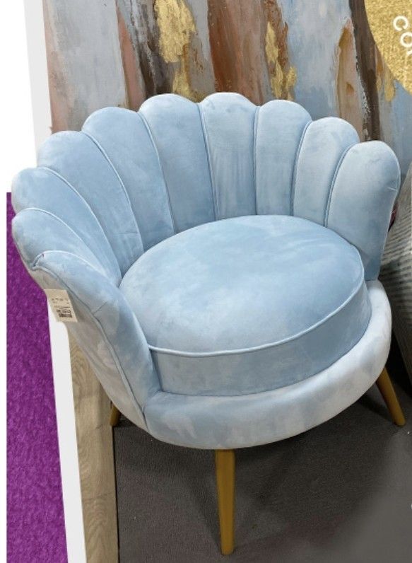 1 PC Modern Arm Chair Single Sofa, Soft Living Room Chair Barrel Chair Faux Leather Sewn Pillow Back Accent Chair for Bedroom,Removable Cushion, 29×29×31 inch,