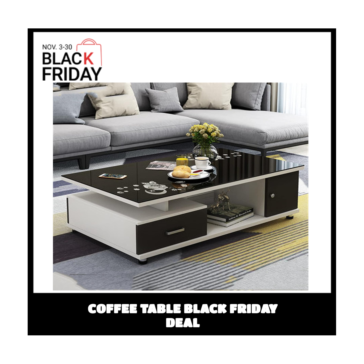 1 PC Side Table Coffee Table Table Living Room Home Simple Small Apartment Tea Table Light Luxury Glossy Coffee Table Flower Table Living Table (Color: White, Size: 120x40x60cm)