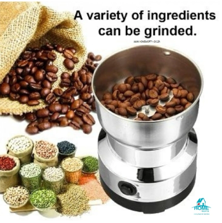 Electric Blade Coffee Grinder CG421 | 2 in 1 Spice Mill Grinder Kitchen Machine | Wet & Dry Grinding Mini Mill Hopper | 75g/220ml | 200W | 2X Stainless Steel Cups | Beans, Herbs, Nuts