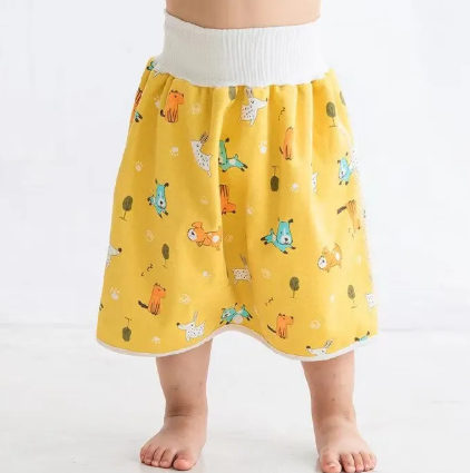Kids Waterproof Skirt Clipped Mackintosh Short-Watch video attached