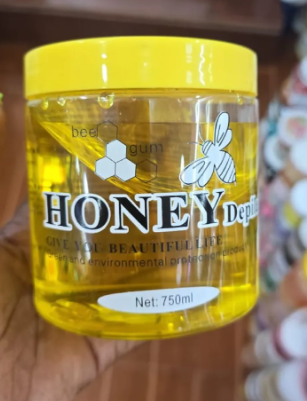 Kristal Fast Hair Removal Honey Wax 750ml