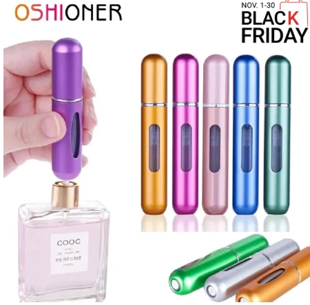 New Arrival Portable Mini Refillable Perfume Bottle With Spray Scent Pump Empty Cosmetic Containers Atomizer Bottle For Travel Tool