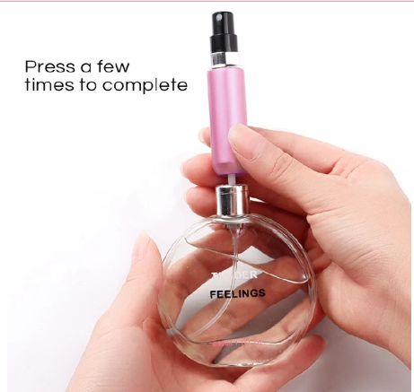 New Arrival Portable Mini Refillable Perfume Bottle With Spray Scent Pump Empty Cosmetic Containers Atomizer Bottle For Travel Tool