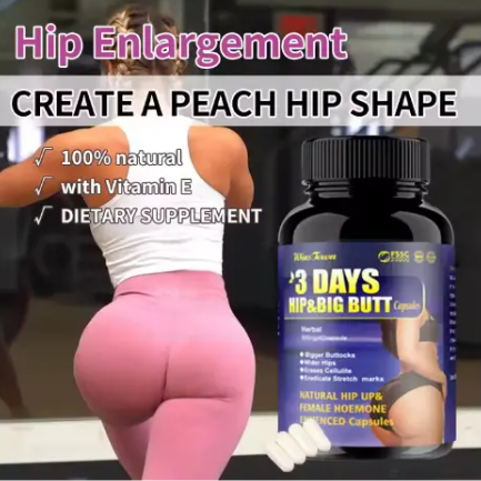 3 Days HIP & BIG BUTT ENHANCEMENT CAPSULES Winstown Original Hip Firming Capsules Hip Up & Buttocks Enlargement Capsule