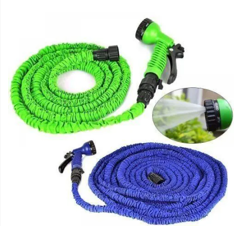Magic Hose 7 Modes Adjustable Water Gun Garden Hose Pipe Cars Washing Hose Sprayer High-Pressure Water Hose