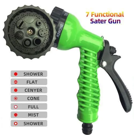 Magic Hose 7 Modes Adjustable Water Gun Garden Hose Pipe Cars Washing Hose Sprayer High-Pressure Water Hose