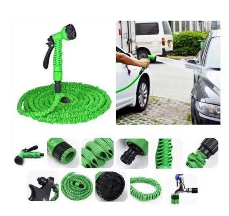 Magic Hose 7 Modes Adjustable Water Gun Garden Hose Pipe Cars Washing Hose Sprayer High-Pressure Water Hose