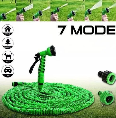 Magic Hose 7 Modes Adjustable Water Gun Garden Hose Pipe Cars Washing Hose Sprayer High-Pressure Water Hose