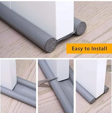 Under The Door Space Sealer Door Sealing Strip Noise Cold Pest Blocker
