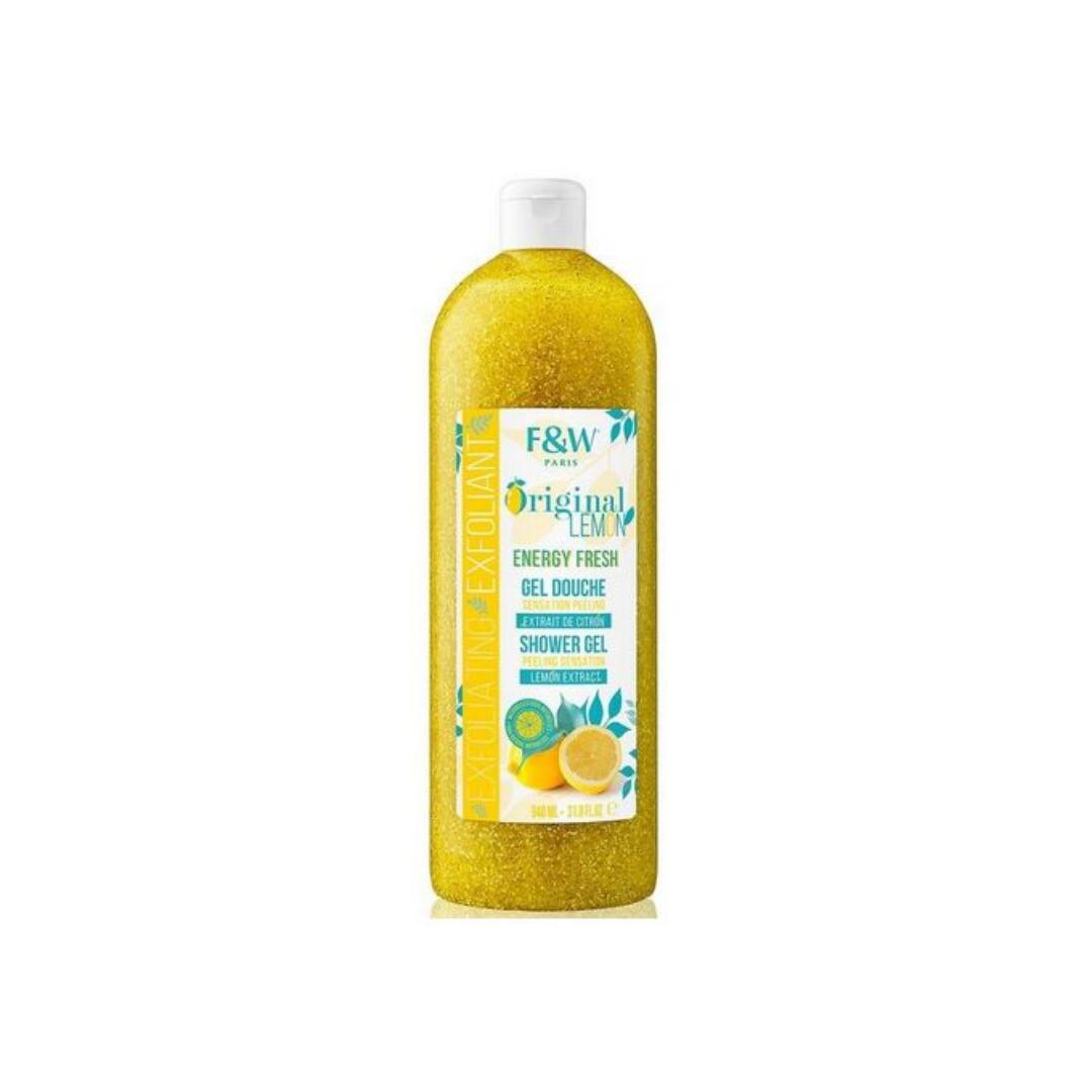 F&W White Lemon Energy Fresh Exfoliating Shower Gel (940ml)