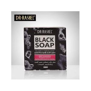DR RASHEL Dr. Rashel Black Soap With Collagen & Charcoal