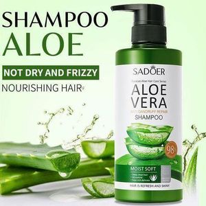 SADOER Aloe Vera Cleanser And Refreshing Mild SHAMPOO Portable Shampoo Scalp Health Care