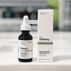 The Ordinary Vitamin C Ascorbic Acid 8%+Alpha Arbutin 2%- Brightening Skin Tone ,Antiaging