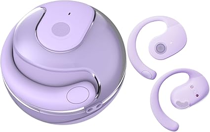 [NEW YEAR SALE] OWS Wireless Bluetooth 5.4, OWS Hanging Earphones Wireless Ear buds with Ear hooks and Mic, IPX5 Waterproof, 48H Range, Out of Ear Ear buds for Sports Running Workout Driving