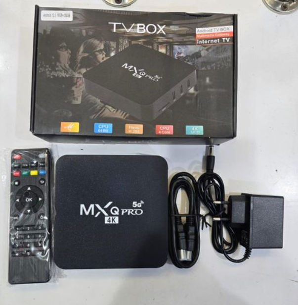 Smart TV Box MXQ-PRO 4K HD Android 12.0 Smart TV Box 3D VideHome Theater 2.4/5G Dual-WIFI TV Set-top Box