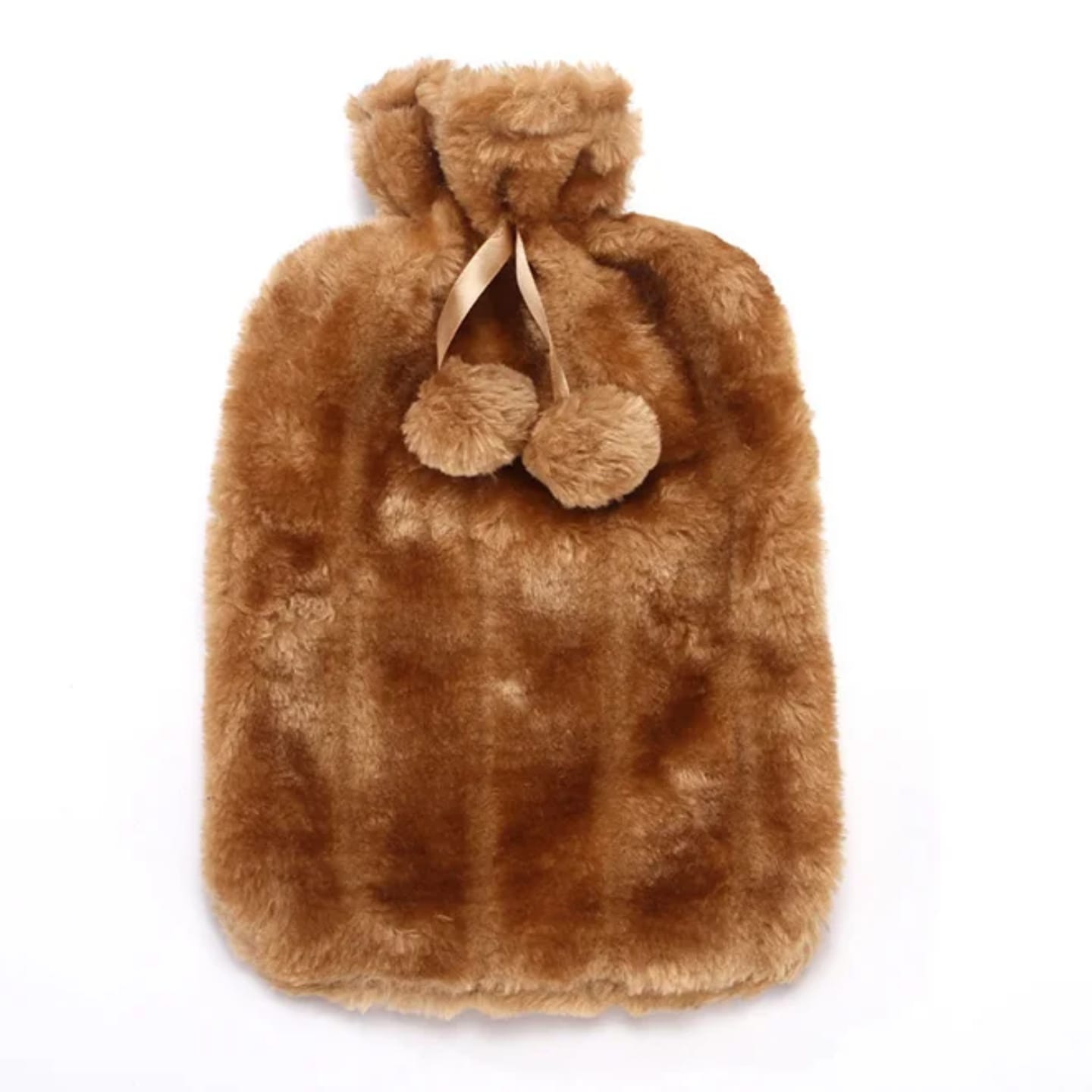 2L//Luxury Soft Faux Fur Hot Water Bottle Bag//for Pain ReliefHot water bag/bottle for period pain relief, heat therapy, hours of warmth and comfort Has a lid to empty out the cold water