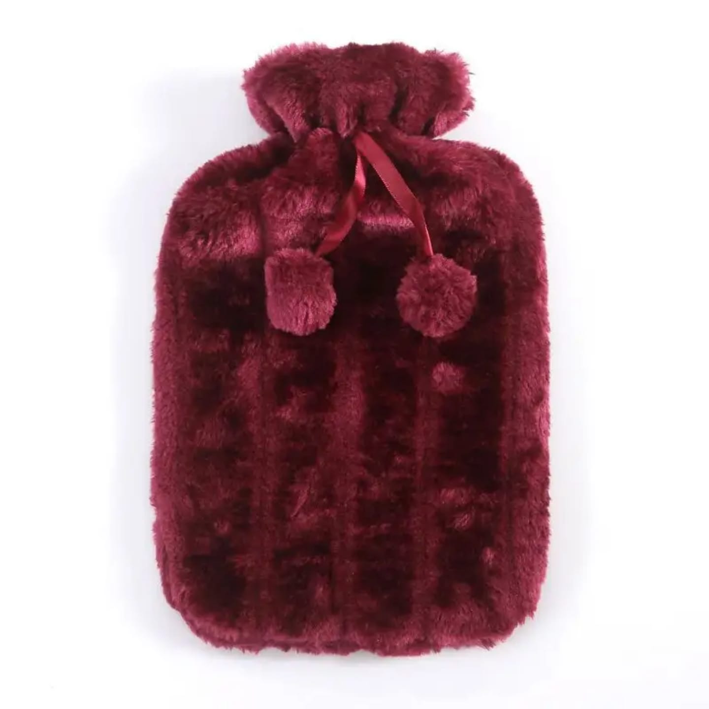 2L//Luxury Soft Faux Fur Hot Water Bottle Bag//for Pain ReliefHot water bag/bottle for period pain relief, heat therapy, hours of warmth and comfort Has a lid to empty out the cold water