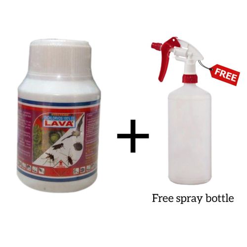 100ML Lava insecticide and a free spray bottle