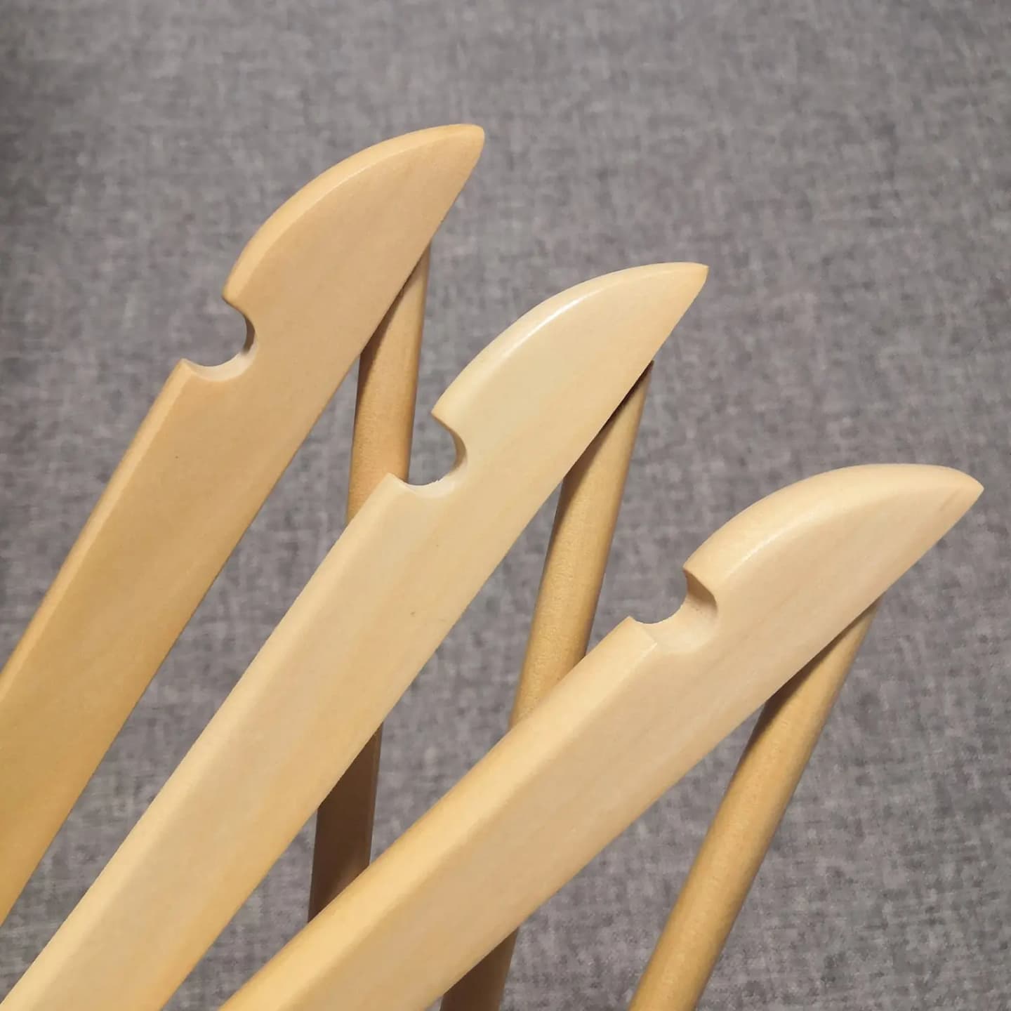 Wooden Hangers Clothes Hangers Set Wooden Clothes Hanger -Premium Wood with Notches