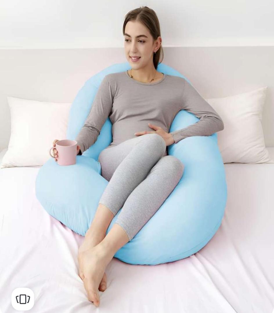 C shaped pregnancy pillow cotton