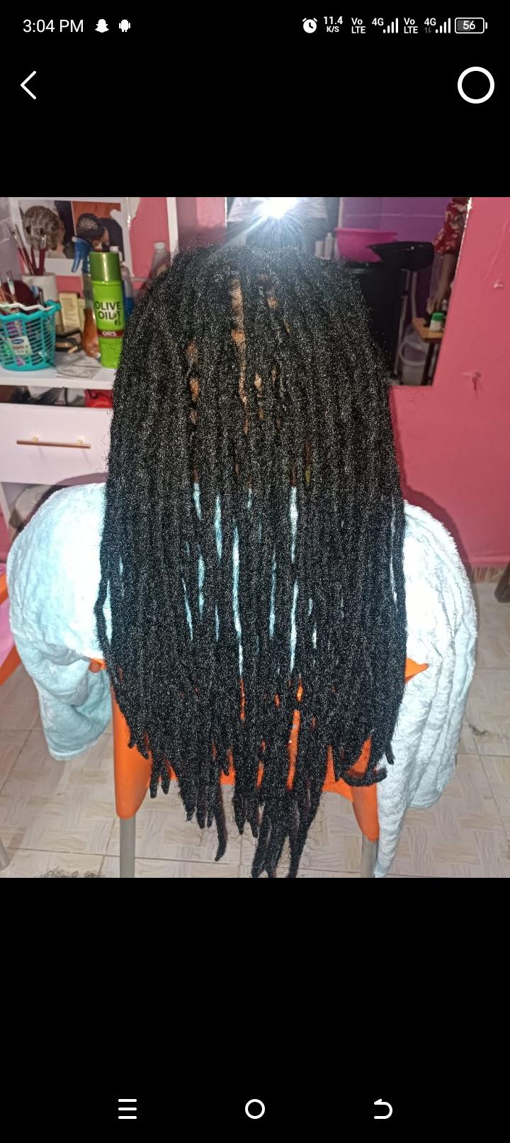 Unisex Artificial Dreadlocks Hair Extensions – 50-90 Pieces for Full Head | 15 & 20 Inch | Crochet Locs | Reusable, Removable | Lightweight | Plain black & ombre| Protective Styling