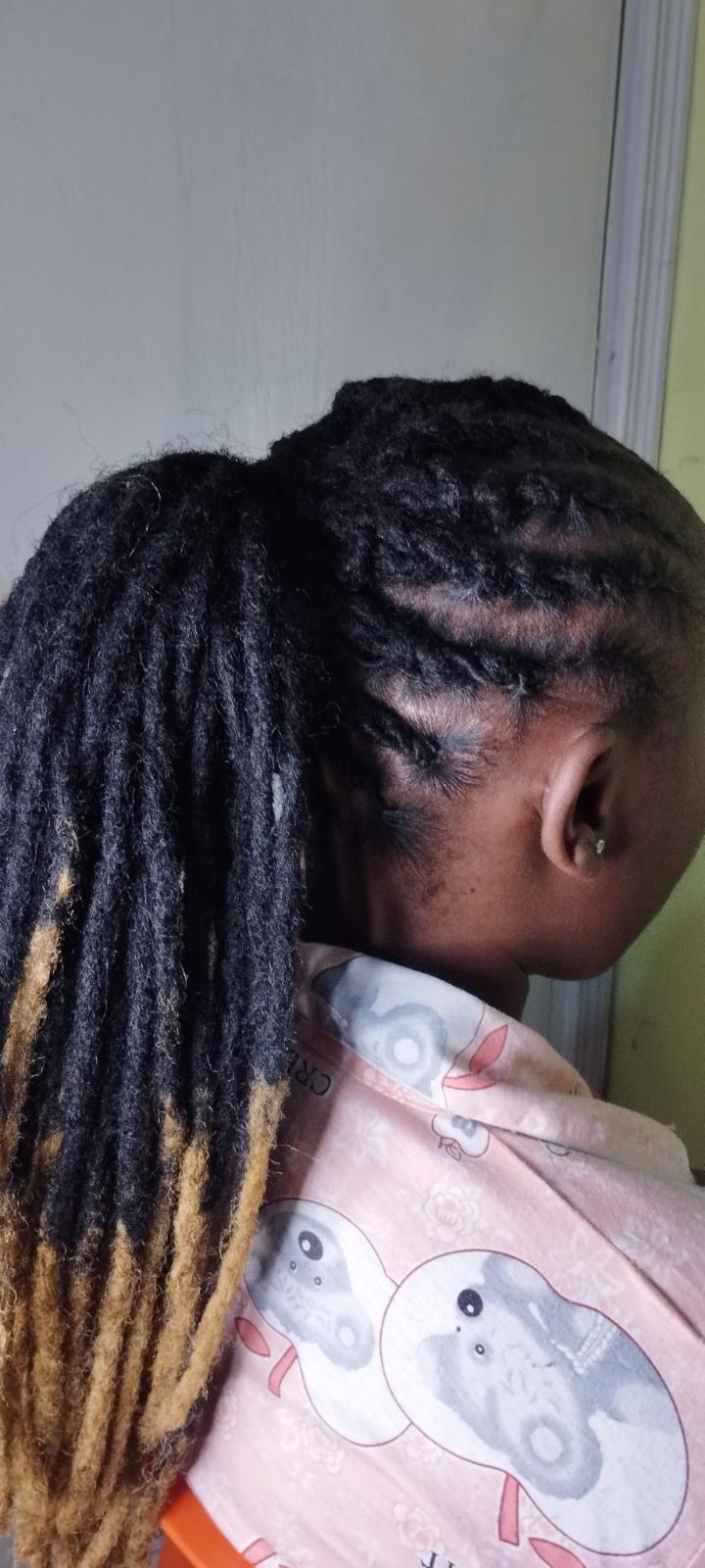 Unisex Artificial Dreadlocks Hair Extensions – 50-90 Pieces for Full Head | 15 & 20 Inch | Crochet Locs | Reusable, Removable | Lightweight | Plain black & ombre| Protective Styling