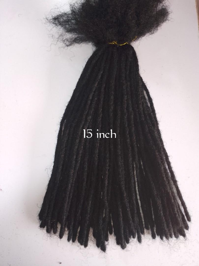 Artificial dreadlocks Hair extension -80 PlECES Enough for full head lightweight and easy to install-Flexible for styling -Its Reusable-For both Men & Women +Free gift 🎁 (4 shells🐚)