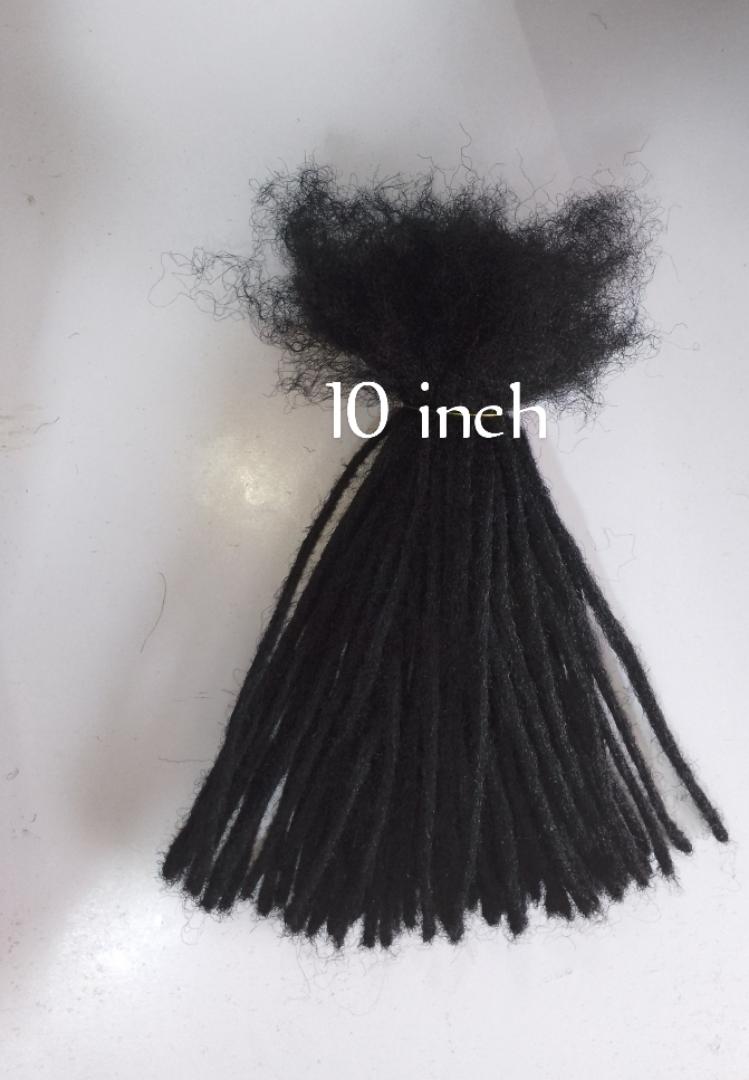 Artificial dreadlocks Hair extension -80 PlECES Enough for full head lightweight and easy to install-Flexible for styling -Its Reusable-For both Men & Women +Free gift 🎁 (4 shells🐚)