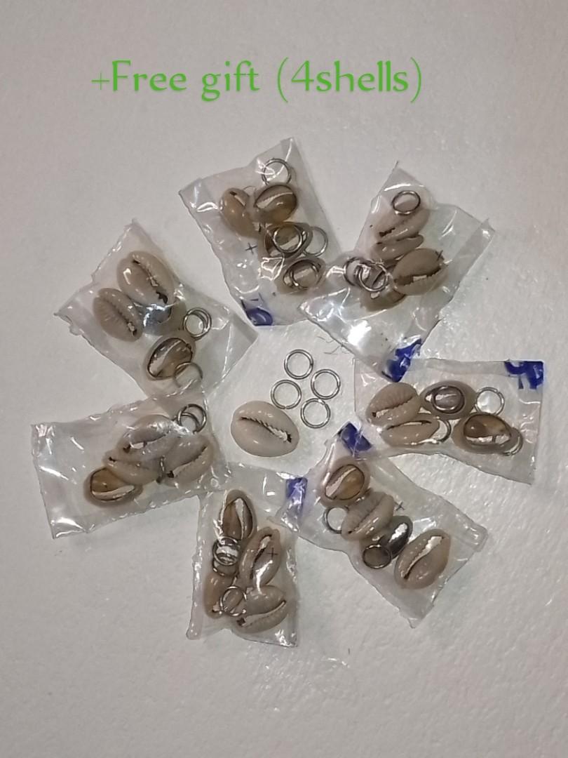 Artificial dreadlocks Hair extension -80 PlECES Enough for full head lightweight and easy to install-Flexible for styling -Its Reusable-For both Men & Women +Free gift 🎁 (4 shells🐚)