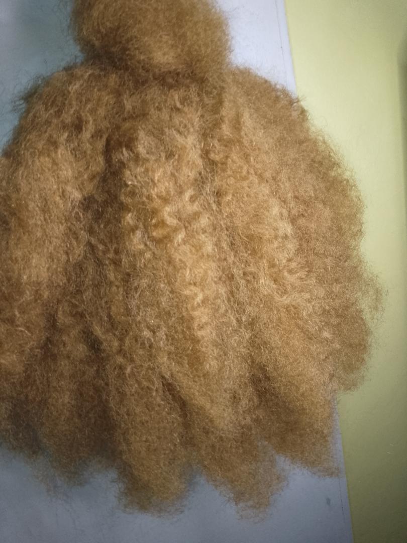 Fluffy Kinky synthetic Hair (3 Packs) – Enough for Full Head for Riri Locs, Butterfly Locs, Distressed Faux Locs, Twists, braiding & Making Artificial Dreadlocks ✅