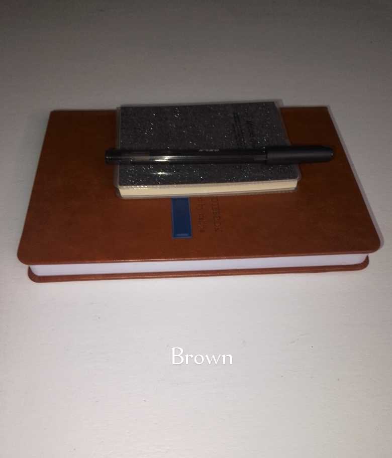 Elegant hardcover notebook with free gift 🎁 a pocket notebook and a  pen. Perfect for journaling, note-taking, or organizing ideas. Stylish, durable, and ready for school, office, or personal use.