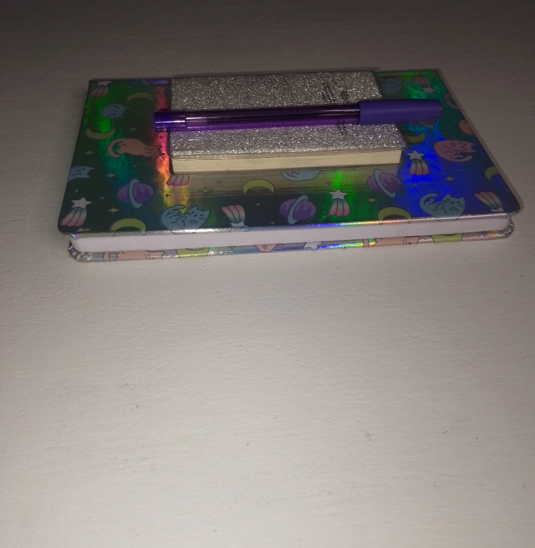 Cute and stylish hardcover notebook with free gift 🎁 a pocket notebook and a pen. Perfect for jotting sweet ideas, daily plans, and little notes at school, work, or wherever inspiration finds you.