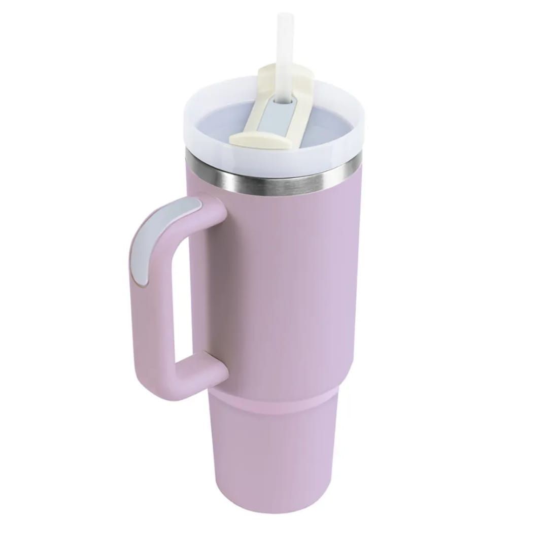 ORIGINAL STANLEY'S CUPS DOUBLE WALL 1.18 LITRES PROTOUR FLIP STRAW TUMBLER WITH LEAK-PROOF LID | BUILT-IN STRAW & HANDLE | CUP HOLDER COMPATIBLE FOR TRAVEL | INSULATED STAINLESS STEEL CUP | BPA-FREE