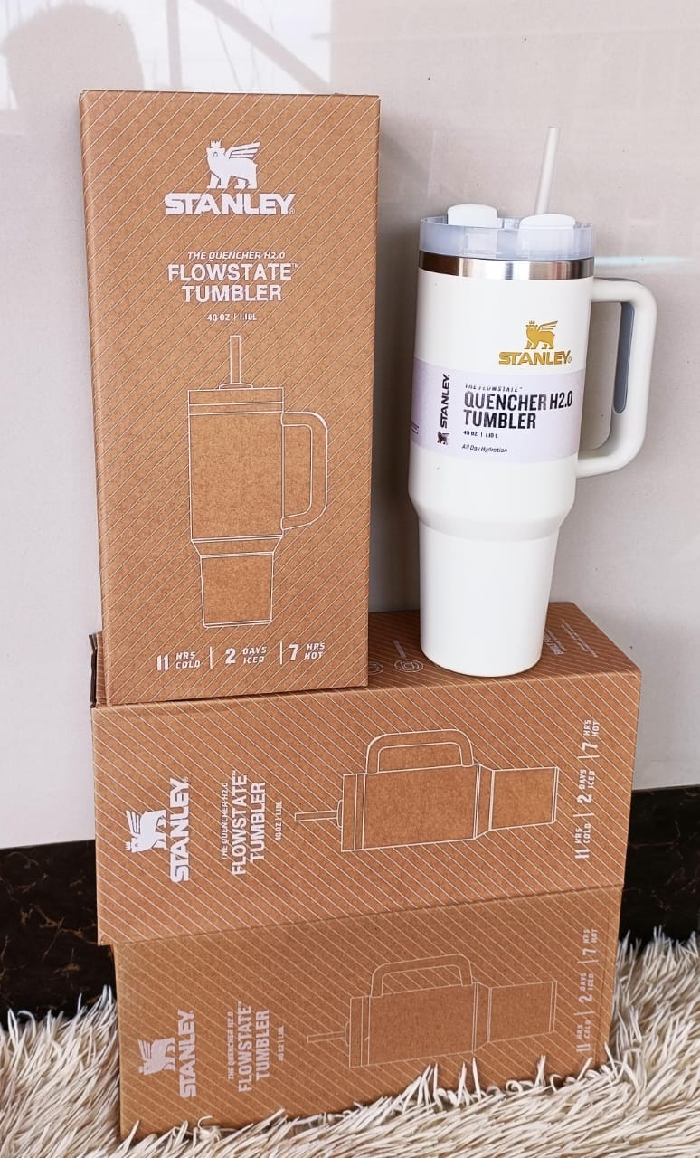 ORIGINAL STANLEY'S CUPS DOUBLE WALL 1.18 LITRES PROTOUR FLIP STRAW TUMBLER WITH LEAK-PROOF LID | BUILT-IN STRAW & HANDLE | CUP HOLDER COMPATIBLE FOR TRAVEL | INSULATED STAINLESS STEEL CUP | BPA-FREE