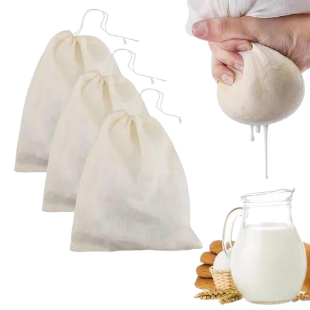 CHEESE CLOTH 60*70CM COTTON FARM GRADE CHEESE CLOTHS - STRAINING & MORE; 100% UNBLEACHED; REUSABLE WITH HEMMED 2 EDGES; ULTRA-DENSE (THE FINEST) BUTTER MUSLIN