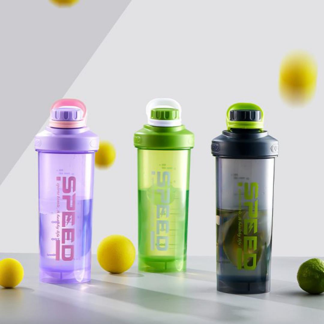 100ML SPIDER BOTTLE COCKTAIL OR PROTEIN SHAKER PROTEIN SHAKER BOTTLES WITH POWDER STORAGE & PILL CASE 500ML GYM SHAKER CUP FOR PROTEIN MIXES WITH BLENDING BALL LEAK PROOF MIXER BOTTLE FOR PRE WORKOUT,