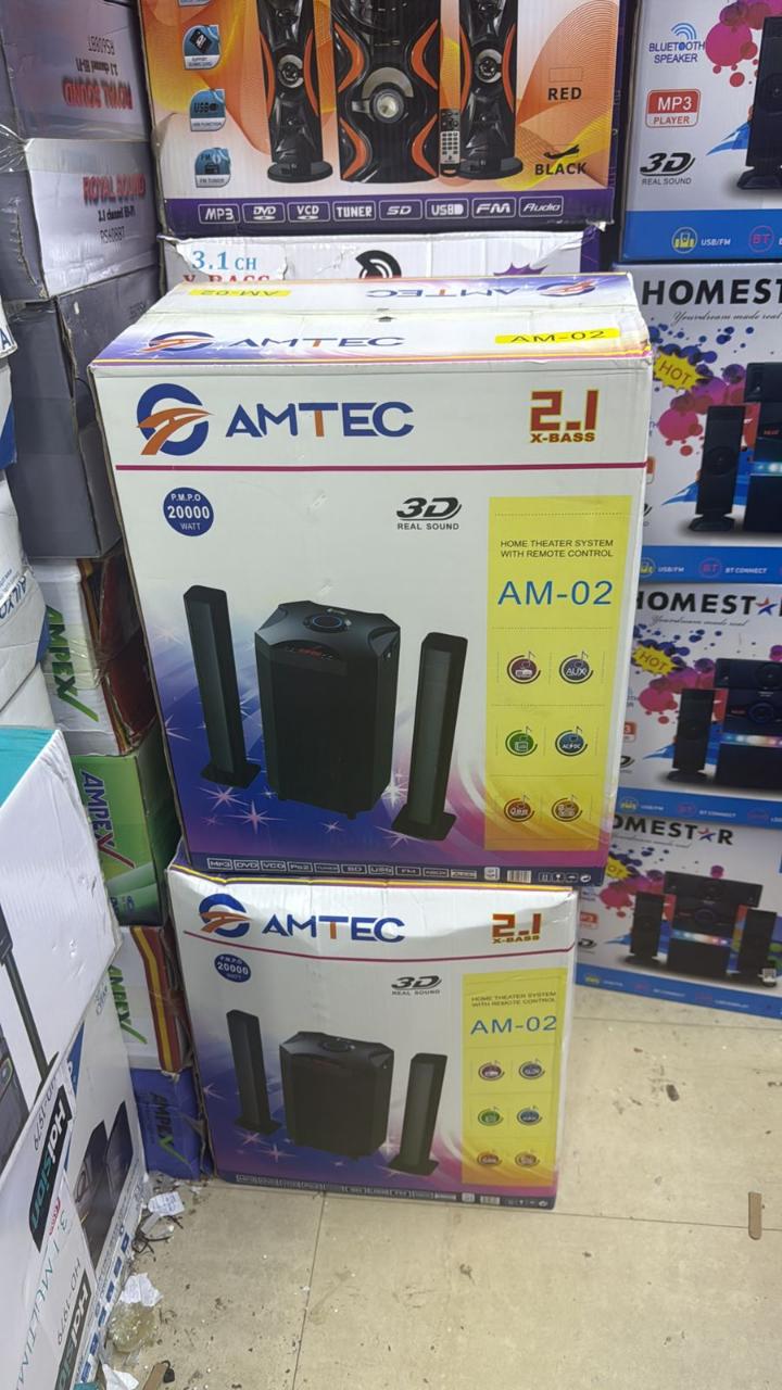 Amtec AM-02 Soundbar Subwoofer 2.1ch X Bass 20000W