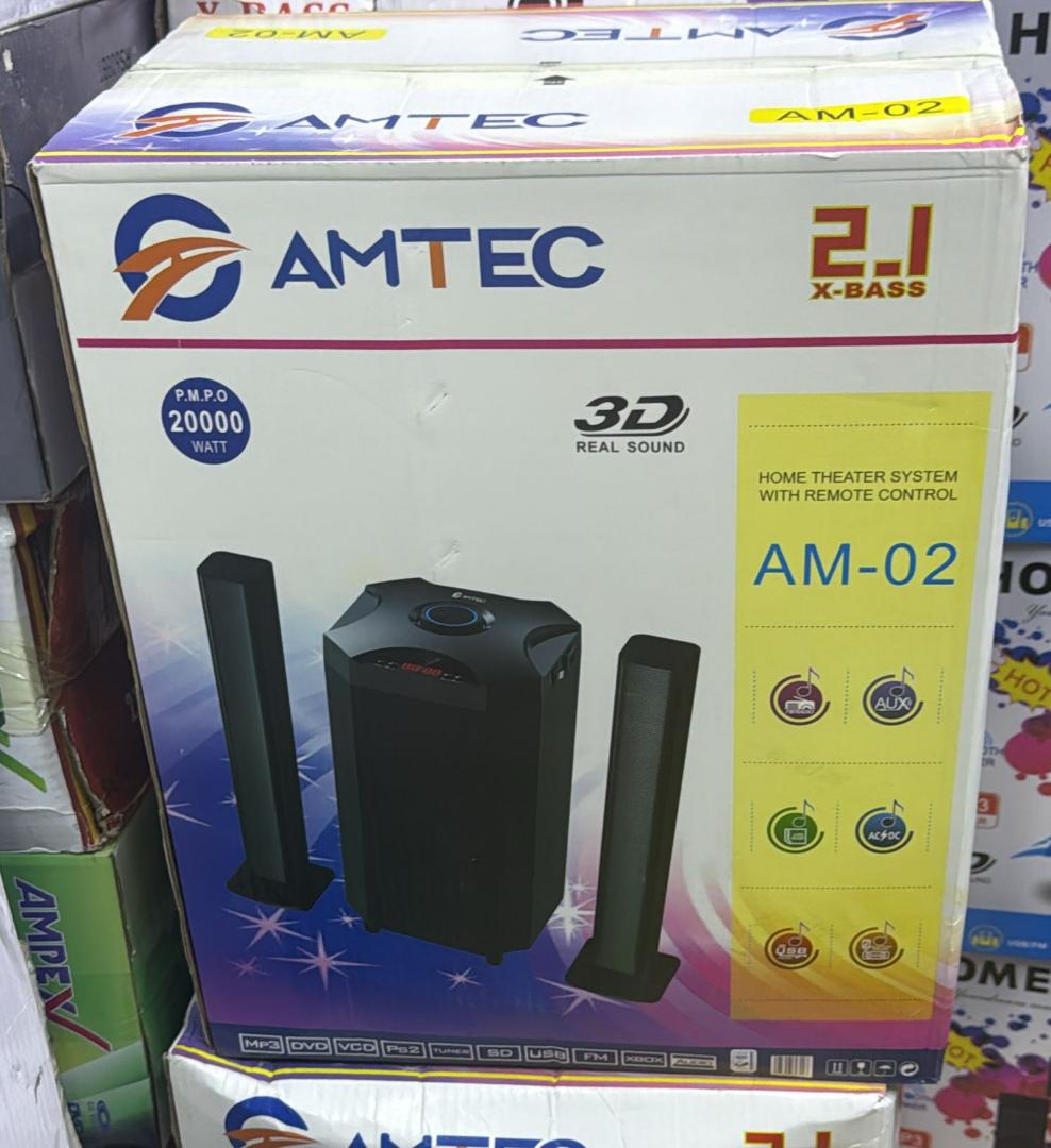 Amtec AM-02 Soundbar Subwoofer 2.1ch X Bass 20000W