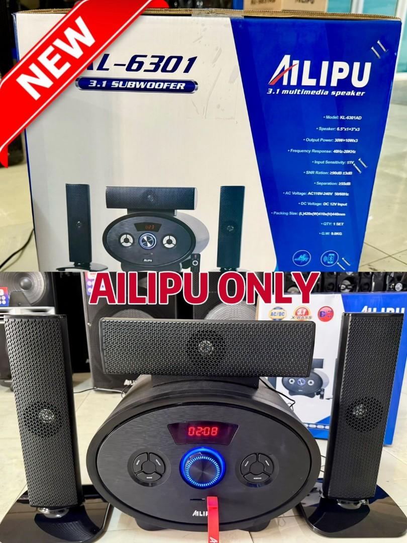 AILIPU KL-6301AD 3.1CH Woofer Subwoofer Bluetooth Cinema Home theater System Bluetooth Hi-Fi Speaker Speaker System AC/DC Subwoofer Bluetooth USB/SD/FM Woofer