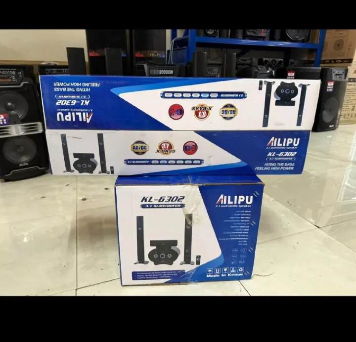 AILIPU KL-6302AD 3.1 6.5in WOOFER 50W+15W*3 woofer speaker system Multimedia Speaker Output Power Subwoofer Bluetooth Cinema Home theater System Bluetooth Hi-Fi