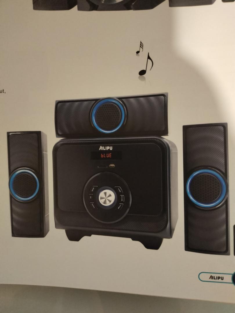 AILIPU SPEAKER 3.1 Pro+ KL-6307AD SPEAKER Woofer Subwoofer Bluetooth Cinema Home theater System Bluetooth Hi-Fi Speaker Speaker System AC/DC Subwoofer Bluetooth USB/SD/FM Woofer