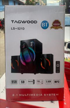 TAGWOOD LS-521D 2.1CH 9800W PMPO WOOFER Home Audio SPEAKER BLUETOOTH/FM/SB/USB Subwoofer Speaker System