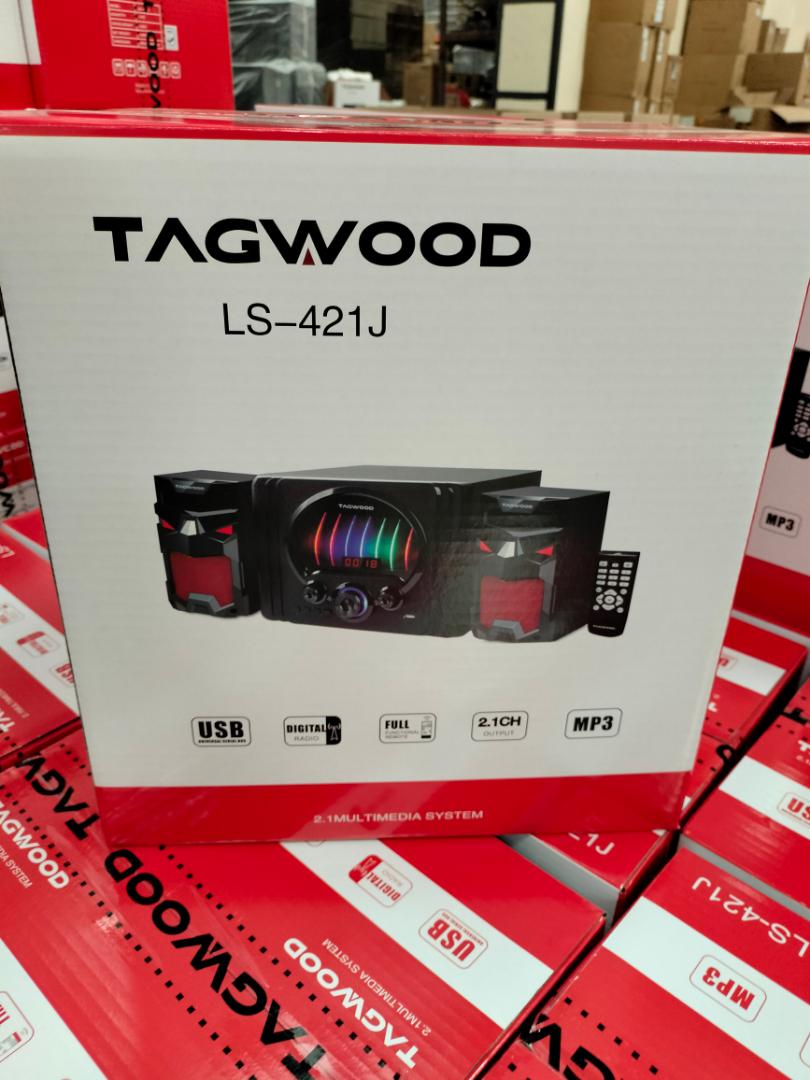 TAGWOOD LS 421J 2.1CH WOOFER Home Audio SPEAKER BLUETOOTH/FM/SB/USB Subwoofer Speaker System