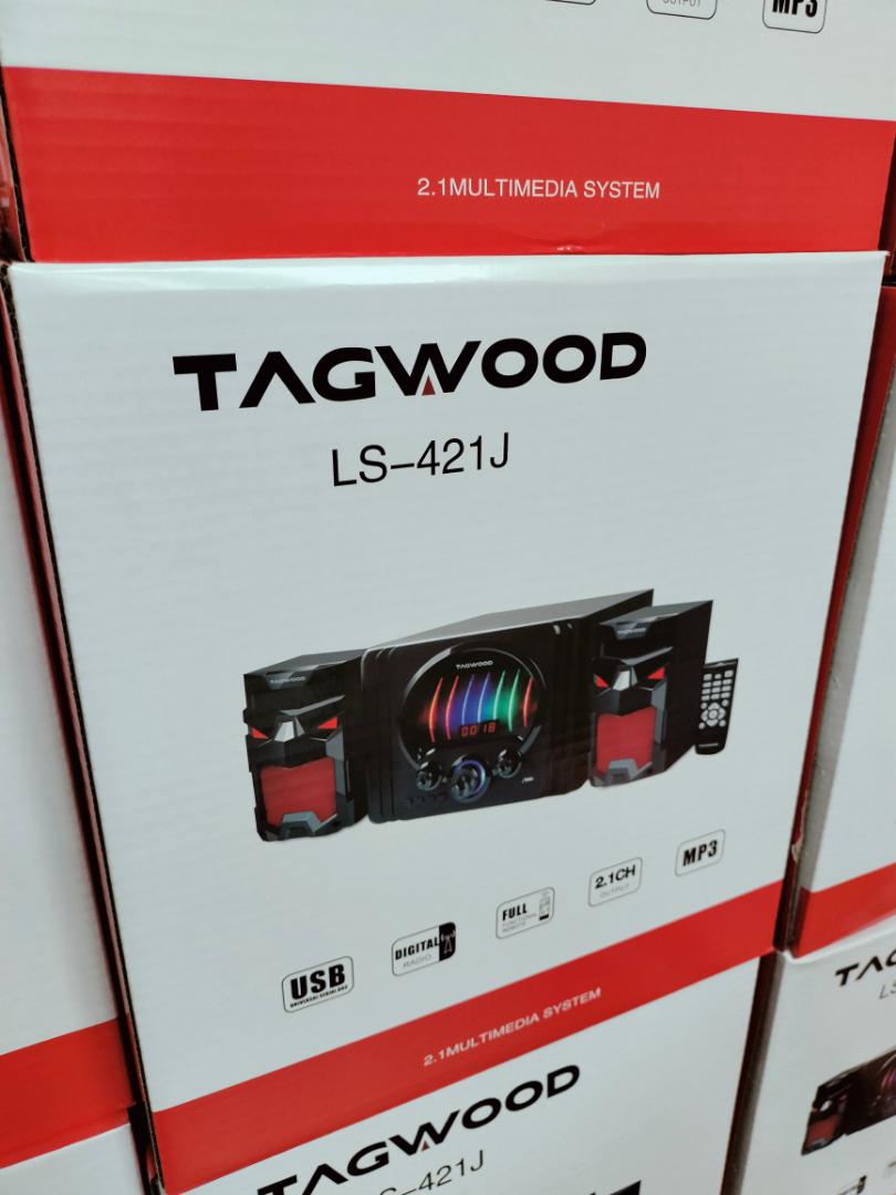 TAGWOOD LS 421J 2.1CH WOOFER Home Audio SPEAKER BLUETOOTH/FM/SB/USB Subwoofer Speaker System